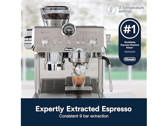 De'Longhi La Specialista Opera Espresso Machine w Grinder