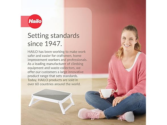 Hailo OneStep | Steel step | One large step