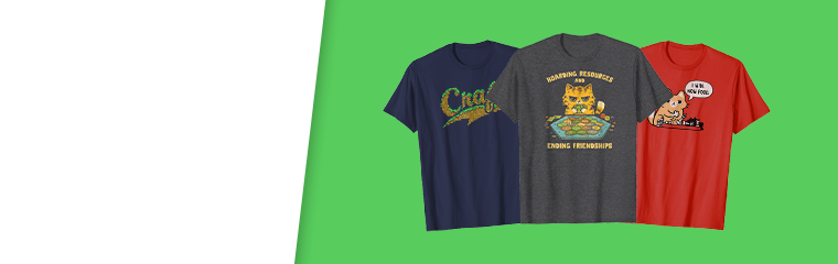 A Few More Gaming Shirts!