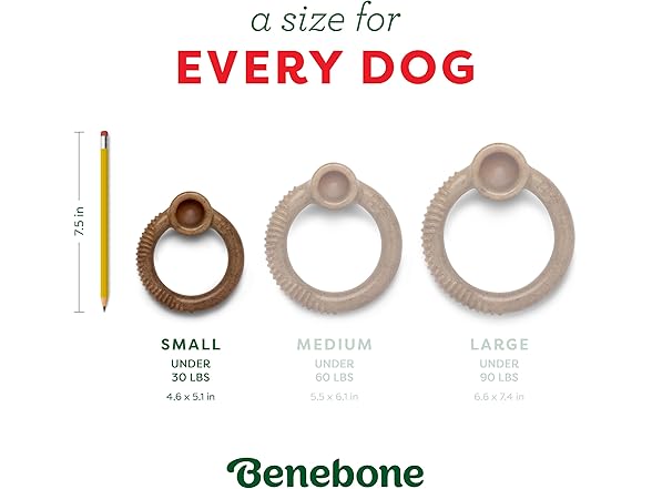 Benebone Peppermint Chew Toy Ring
