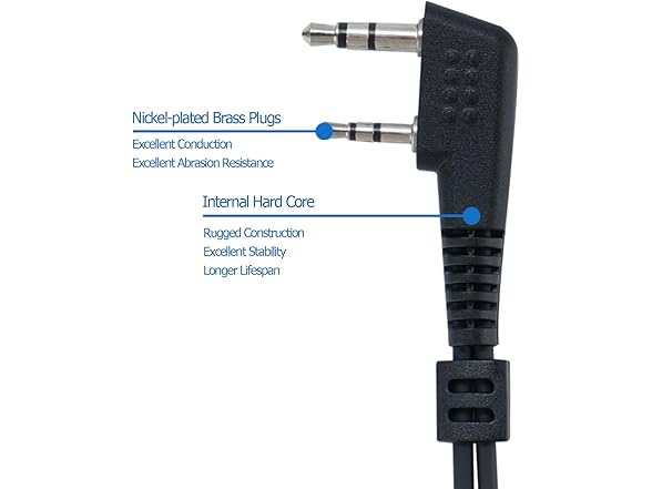 (2 Pack) Jimaycy Earpiece for Baofeng Uv-5r Radio