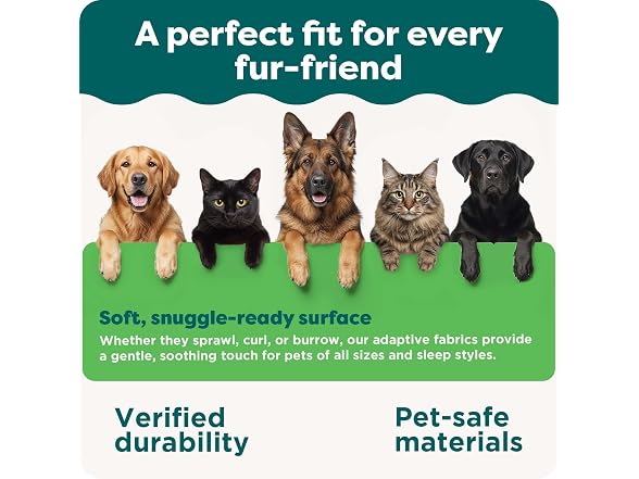 Furhaven XS Dog Bed 20 Inch Round Pet Bed