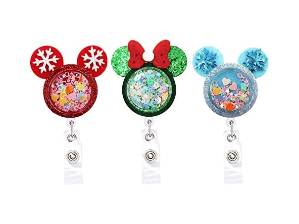 $6.96, Was $9.95, 30% Off! Nurse Christmas Badge Reel Retractable dealfomo