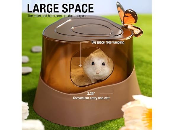 Hamster Sand Bath Container,Hamster Digging