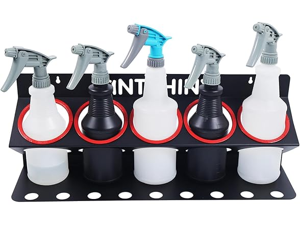Spray Bottle Holder Mounted Storage Rack