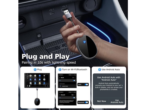 Wireless Android Auto Car Adapter