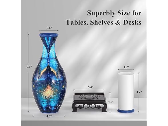 3D Puzzle Vase for Adults