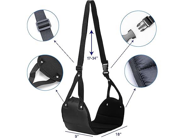 Airplane Foot Hammock for Plane Travel