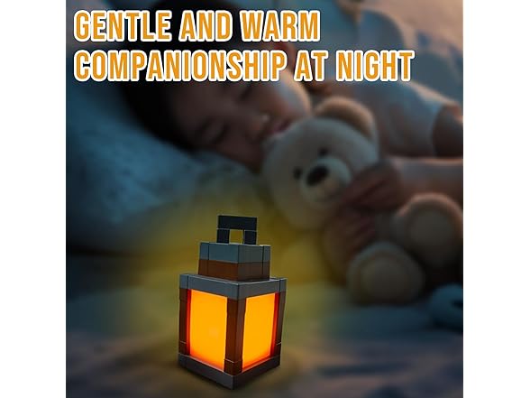 Pixelated Lantern Night Light - Gallery 5