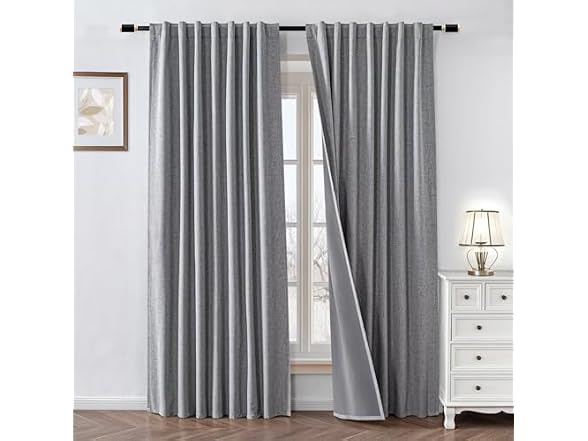 Zyvola 100% Blackout Curtains