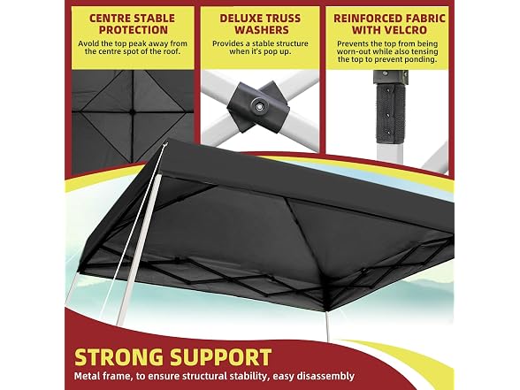 10x10 Portable Pop Up Outdoor Canopy Tent