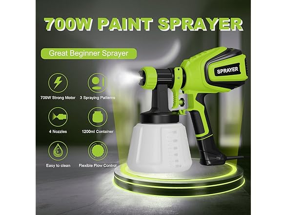 VONFORN 700W Paint Sprayer