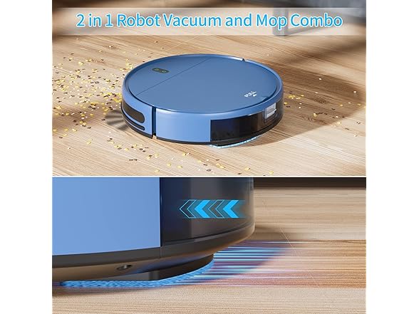 ZCWA W056 Robot Vacuum and (Open Box)