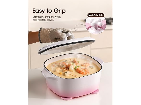 stackbear Enameled Cast Iron Dutch Oven