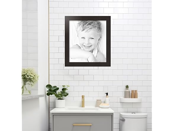 ArtToFrames 17x19 Inch Brown Picture Frame