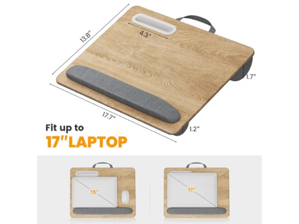 Flycity Cushioned Laptop Lap Desk