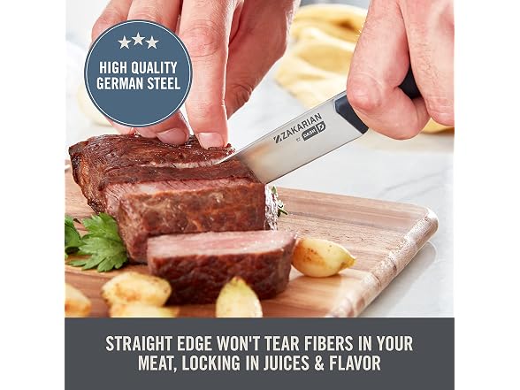 Zakarian by DASH Steak Knife Set