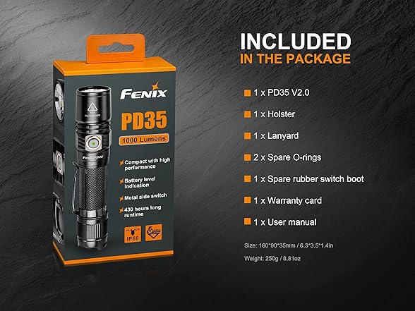 Fenix PD35 V3.0 Flashlight