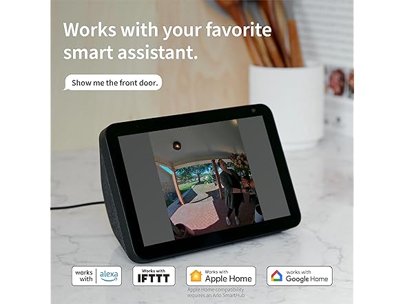 ARLO AVD4001-100NAR Arlo Vidoe Doorbell 2K Renewed