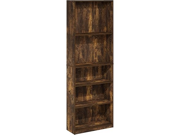 Furinno JAYA Book Shelf, 5-Tier