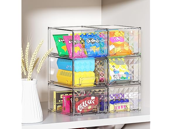 Delamu 4 Stackable Drawers