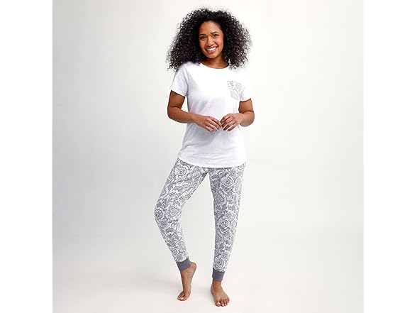 Vera Bradley Women's Java Lace PJ Tee (L)