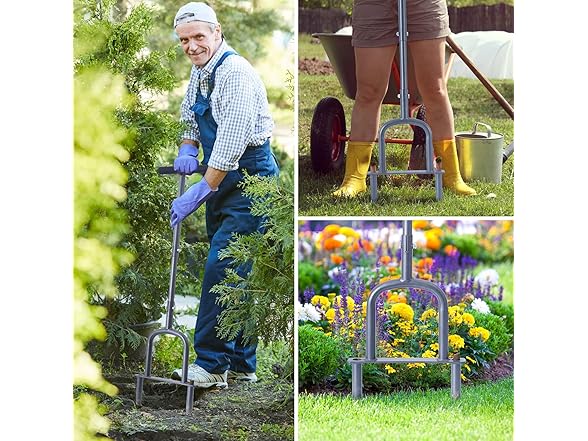 DUOLIYBC Manual Lawn Coring Aerator