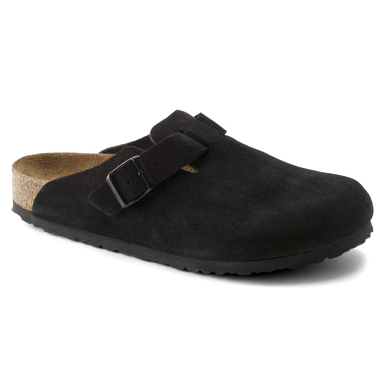 Birkenstock Unisex Boston SFB SL Black Black (Open Box) - Gallery 3