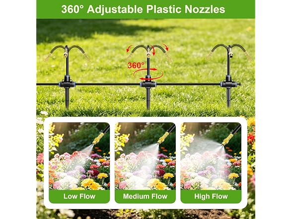 Thiswing 200FT Irrigation System Kit