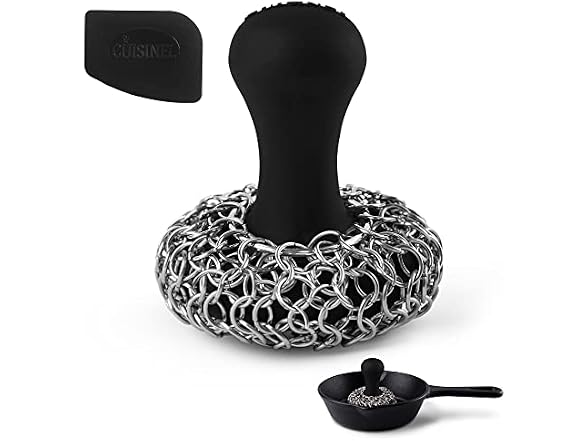 Cuisinel Cast Iron Chainmail Scrubber