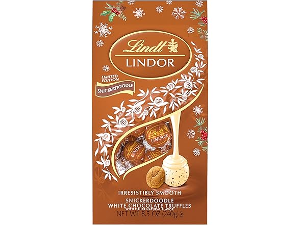 Lindt Lindor Snickerdoodle White Truffle