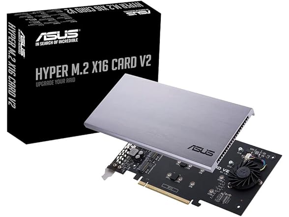 ASUS Hyper M.2 x16 Card v2 4 x M.2