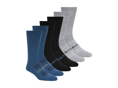 $18.99, Was $36, 47% Off! Hurley Men's 12-Pairs Crew Socks dealfomo