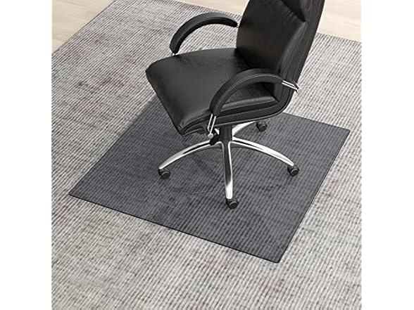 NeuType Glass Chair Mat, 36"x36"x1/5"