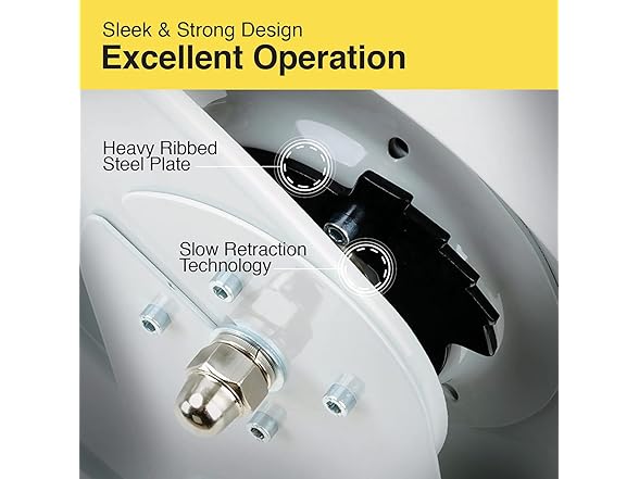 ReelWorks Oil Hose Reel Retractable 1/2" Inch x 50'