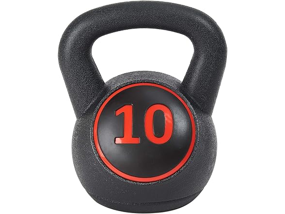 US Weight Plastic Kettlebell Set, 5/10/15 lb