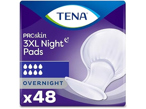 TENA | Incontinence Pads 48 Count
