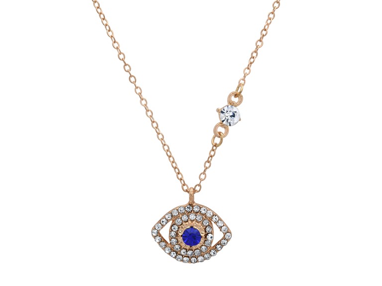 Protective Eye Necklace - Blue Stone