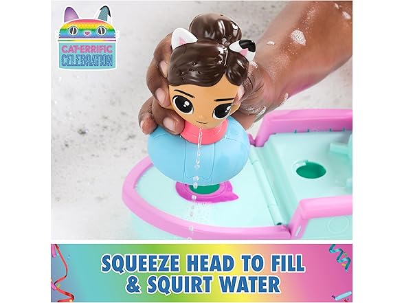GABBY'S Dollhouse Gabby & SS Mercat Bath Set