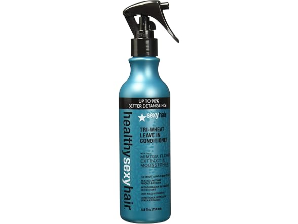 (2 Pack) Sexy Hair Tri-Wheat Leave-in Conditioner, 8.5 oz