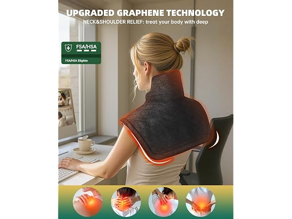AASSOO Graphene Electric Heating Pad