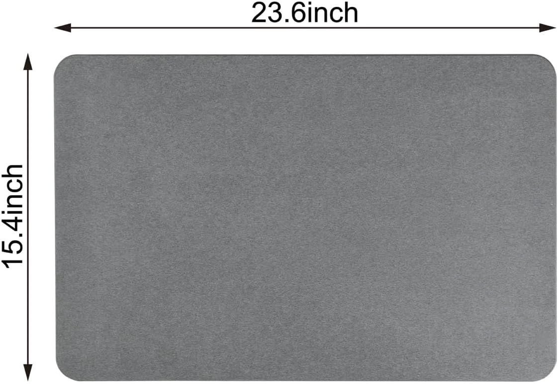 Diatomaceous Earth Stone Bath Mat - Gallery 15