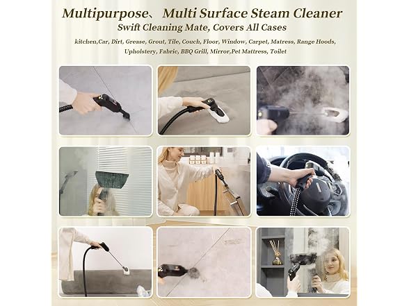 2500W Portable Steam Cleaner - Gallery 8