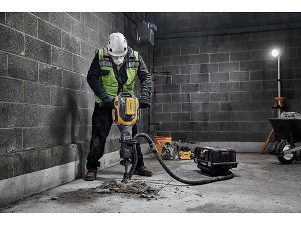 DEWALT DCH966Z2 60V 41 Lbs. 1-1/8" HEX Breaker Hammer Kit