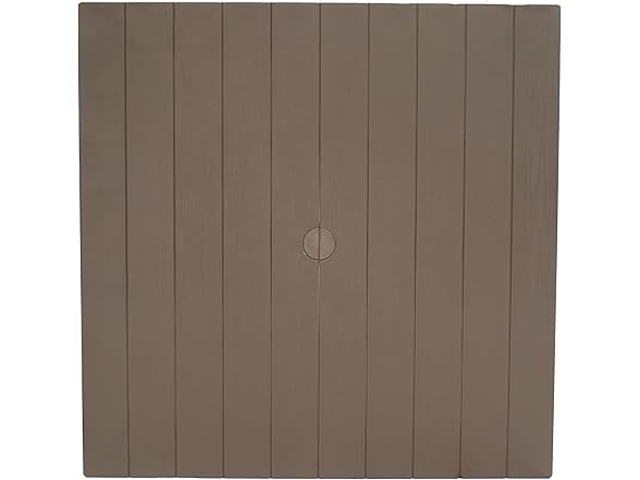 Sunnydaze Decor SUP-363 Square Outdoor Table Light Gre