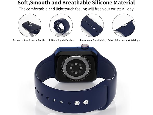 SEETEN Compatible with Apple Watch Band