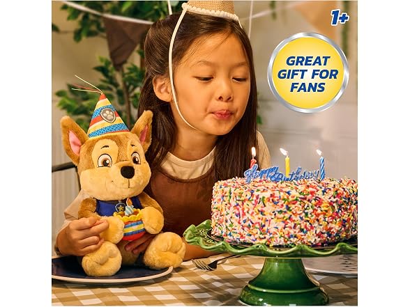 Paw Patrol GUND Birthday Chase Plush