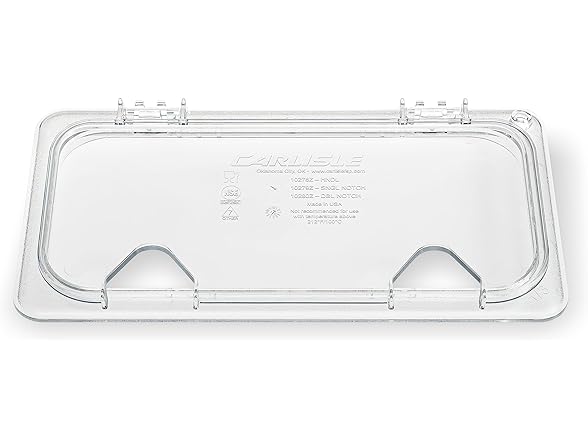 Carlisle 1/3 Size Food Pan Lid, 6Pk