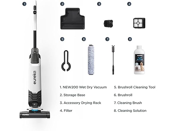 Eureka NEW200 EUREKA All in One FC8 Series Wet & Dry Vacuu