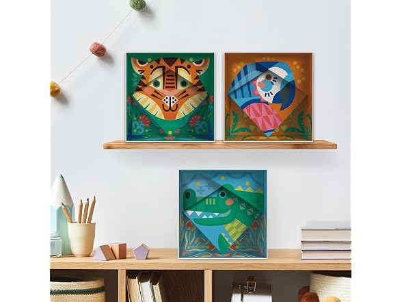 Ravensburger CreArt Do It Together: Tiger Paint‑by‑Number Kit